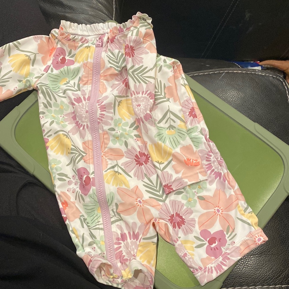Floral swimsuit